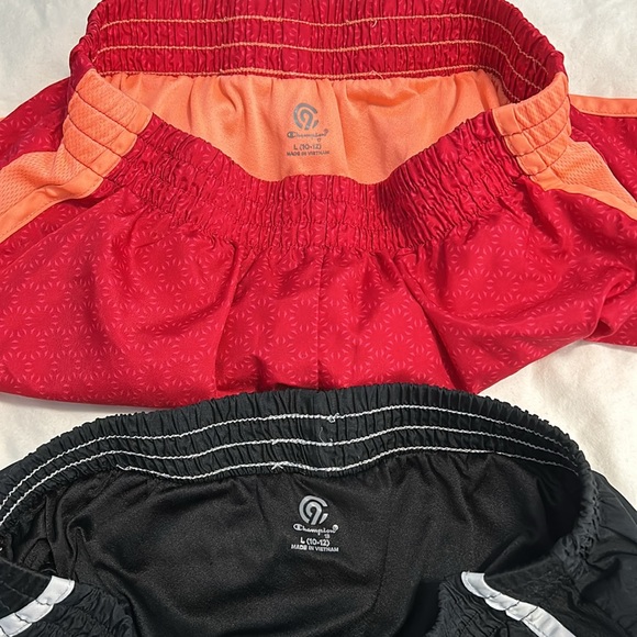 Champion girl’s athletic shorts 2 pairs set - Picture 4 of 8
